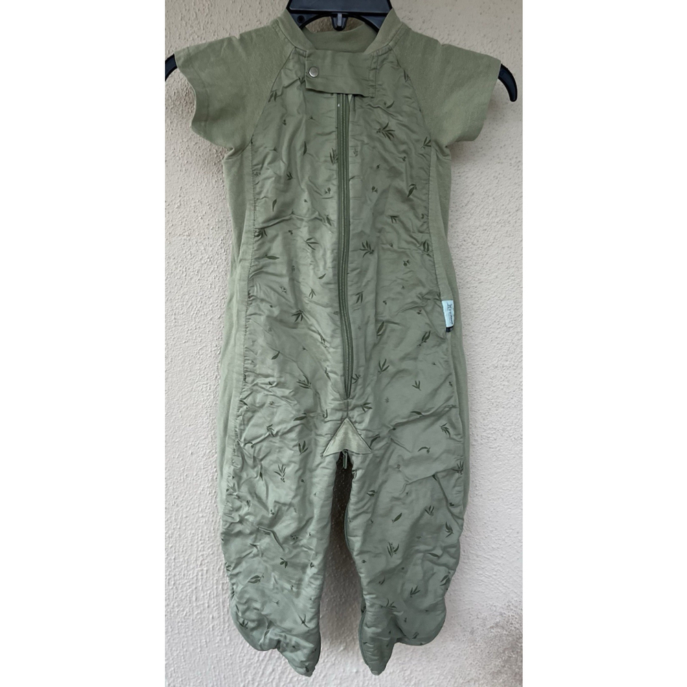 ergoPouch Organic Winter Long Sleeved 2 in 1 Sleeping Suit Bag 1.0 Tog 8-24 Mos